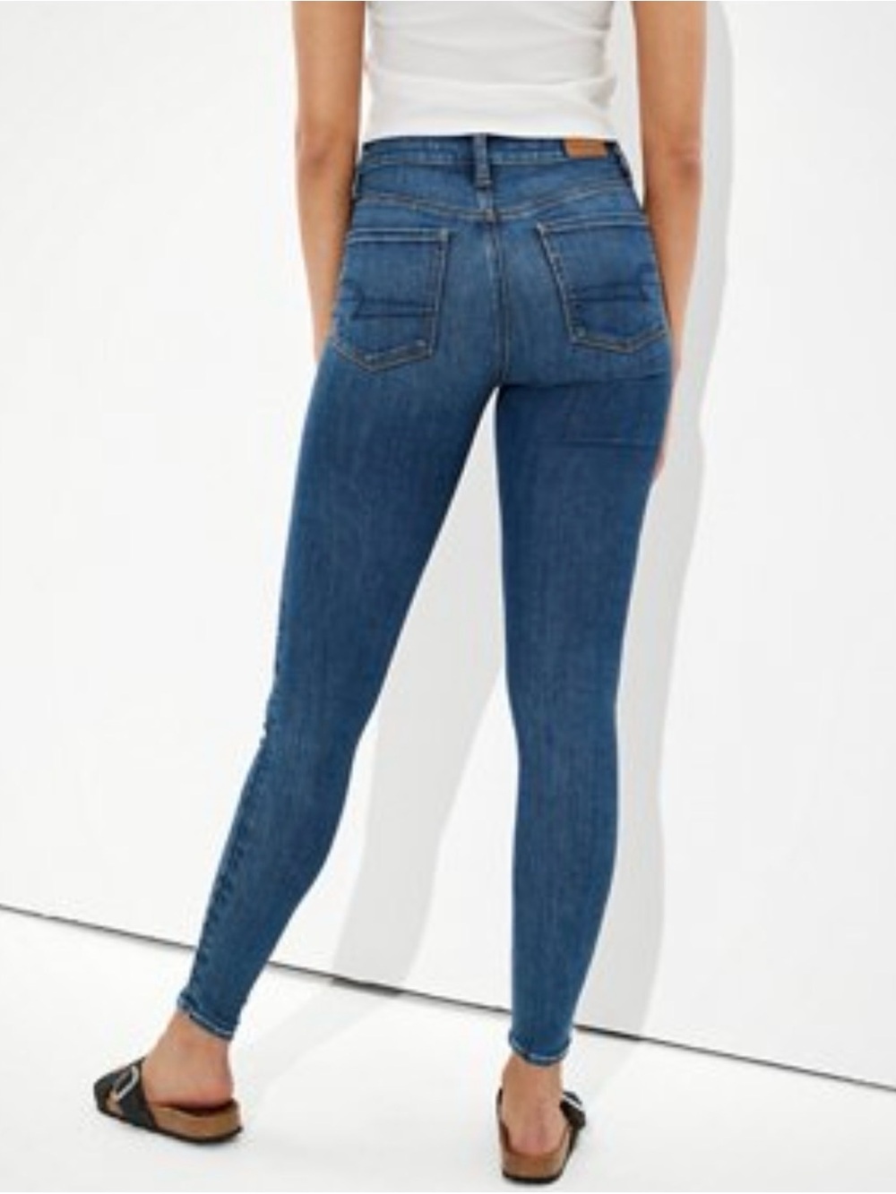 American Eagle High-Rise Next Level Stretch Jeggings – Size 4 X-Long – NWT